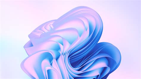 Windows 11 Abstract Gradient Blue Bloom 4k Wallpaper Download Free 4k