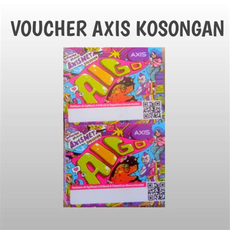 Jual Voucher Axis Zero Shopee Indonesia