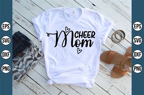 Cheer Mom Svg Graphic By Momenulhossian577 · Creative Fabrica