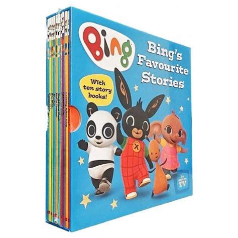 Bing Bunny 10 Books Favourite Stories Box Set By Ted Dewan