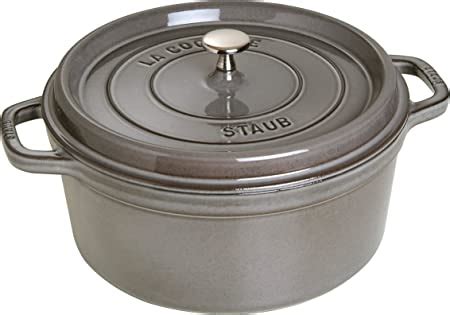 STAUB Gusseisen Bräter Cocotte Rund 28 cm 6 7 L Aromaregen Funktion