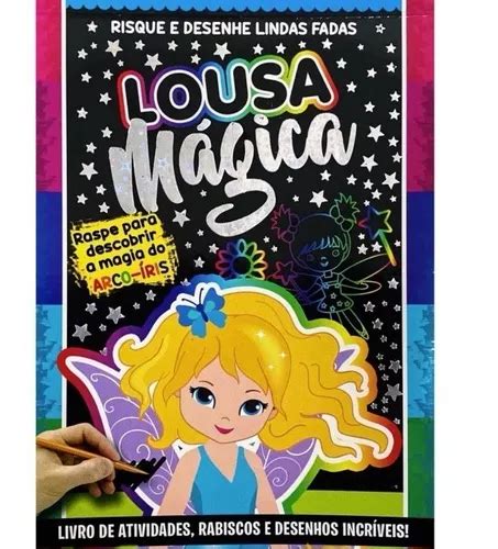 Livro Lousa Mágica Risque E Desenhe Lindas Fadas Pé Da Letra MercadoLivre