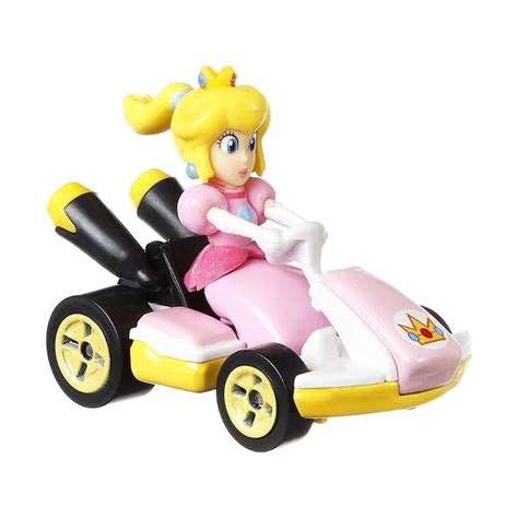 Hot Wheels Mario Kart Vehicle Pack Princess Peach Standard Kart Rosalina Standard