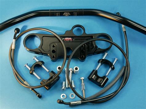 Abm Superbike Lenker Kit Suzuki Sv 650 S Wvby 03 07 Schwarz Ebay