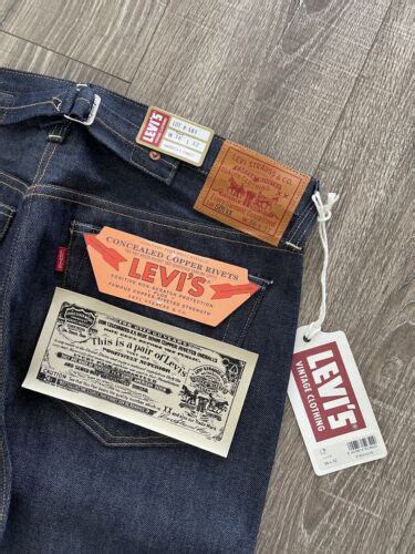 Rare Lvc Levi S Vintage Clothing Xx Jeans Big E Size X