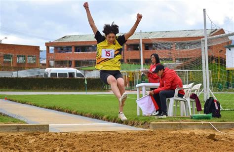 Campeonato Departamental de Atletismo en la Villa Olímpica