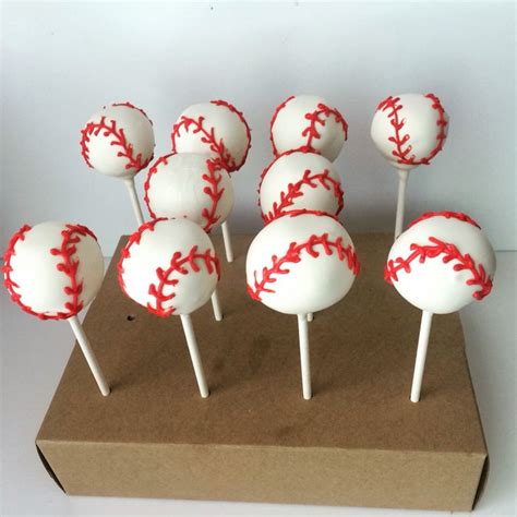 Baseball Cake Pops San Diego Cake Pop Shop Baseball Cake Baseball