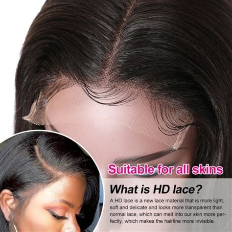 Undetectable Hd Lace Wig 5x5 Kinky Straight Wig Hd Lace Closure Wig