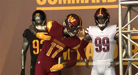 Washington Commanders Unveil New Uniforms - oggsync.com