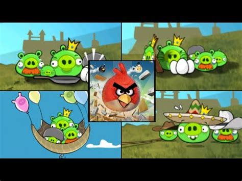 Angry Birds Classic Versão 1 6 3 All Bosses Cutscenes Luta dos