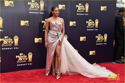 Tiffany Haddish Arrives For Hosting Duties At Mtv Movie Tv Awards