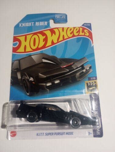 Hot Wheels Knight Rider K I T T Kitt Super Pursuit Mode Hw Screen Time