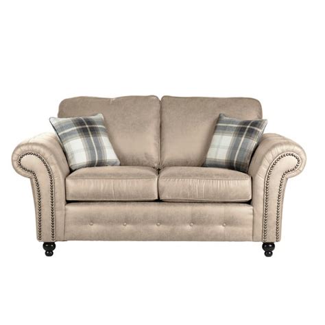 Oakland Faux Leather 2 Seater Sofa Dunelm