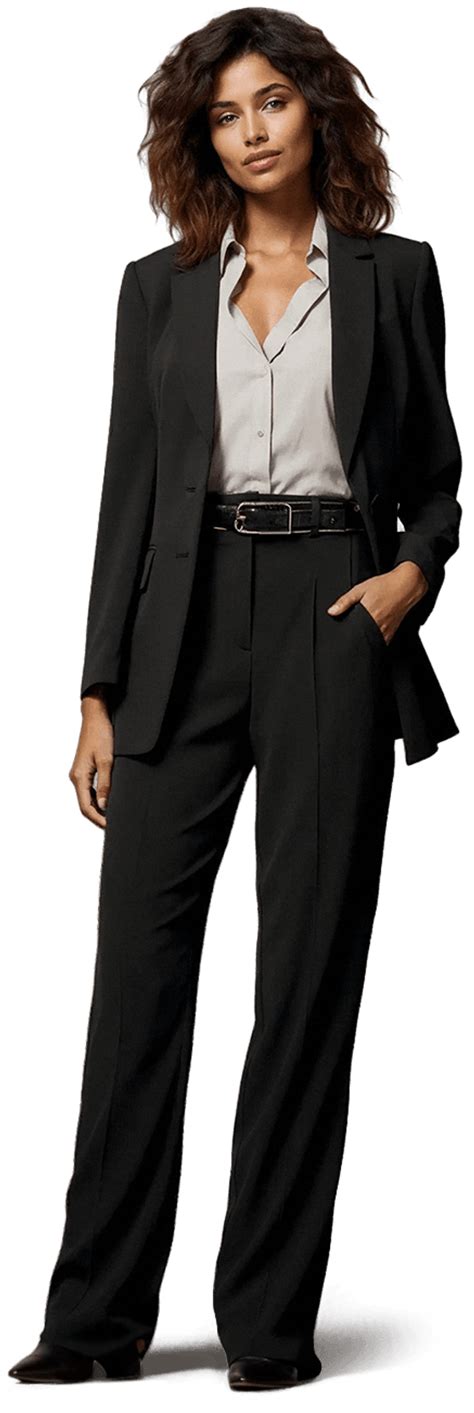 Wide Leg Pantsuit Wide Pants And Blazer Look Sumissura