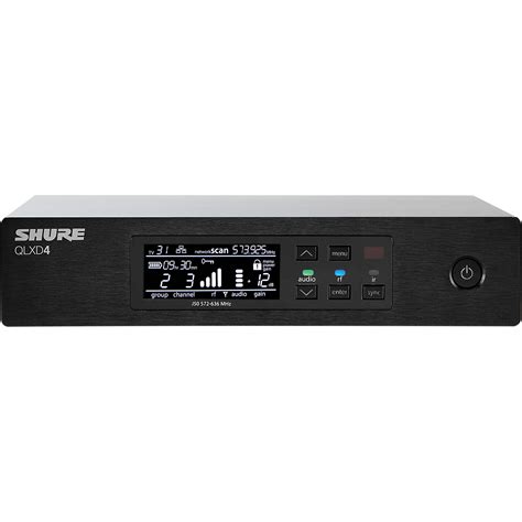 Shure Qlxd4 Digital Wireless Receiver Qlxd4 G50 Bandh Photo Video