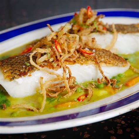 Sea Bass With Coconut Curry Grilled Sea Bass Recipes Homemade Curry Sea Bass