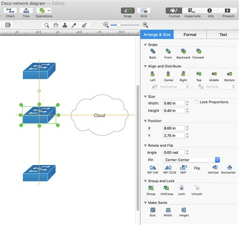 Creating a Cisco network diagram | ConceptDraw HelpDesk