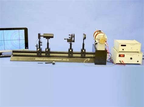 Zeeman Effect Experiment, Zex-01 Application: Laboratory Experiment at ...