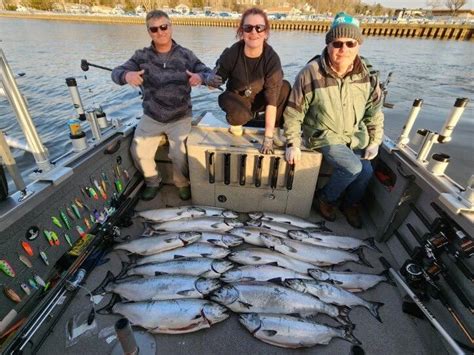 Grand Haven 54 Michigan Waters Fishing Reports Salmon And Trout