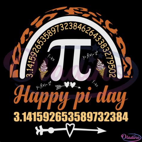 Happy Pi Day Svg Digital File Pi Svg Mathematics Pi Symbol