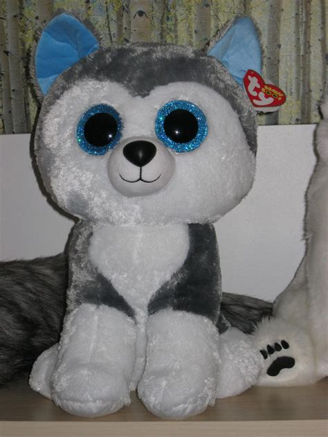 Ty Beanie Boos Husky- Slush (Large) by ShadoweonCollections on DeviantArt