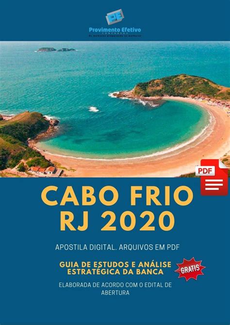 Provimento Efetivo Concursos Apostila Concurso Prefeitura Cabo Frio