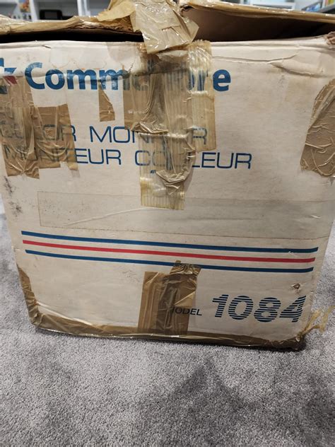 My old Commodore 1084 Monitor found at my parents. I can’t believe this ... 