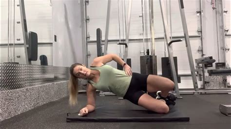 Side Plank Clamshell Hip Thrust Youtube