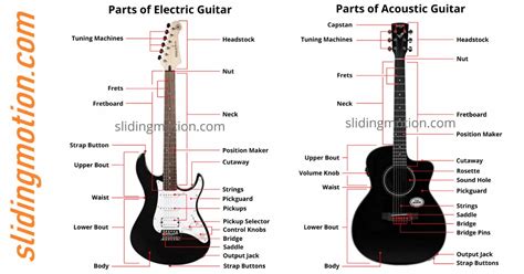 22 Essential Guitar Parts: Guide with Names, Functions & Diagram