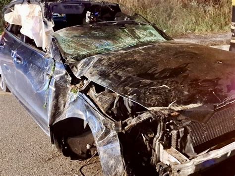 Schrambach Nach Crash mehrfach überschlagen drei Verletzte