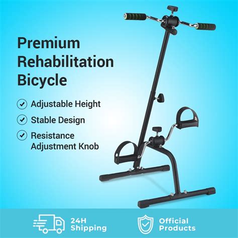 Premium Rehabilitation Bicycle Portable Collapsible Elderly Indoor