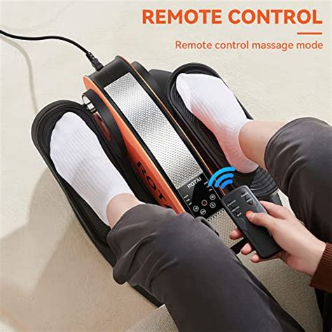 Rotai Under Desk Elliptical Machine With Ciculation Massage Roller