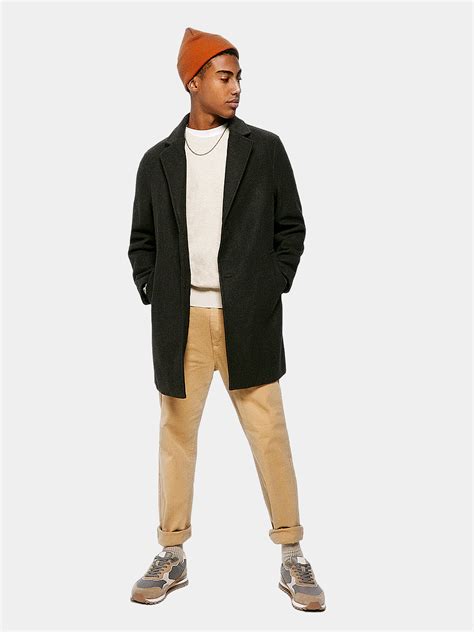 Мужское классическое пальто Springfield Urban 1988, свободного кроя ...