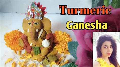 Making Ganesh Murti How To Make Ganesh Idol At Home Making Turmeric