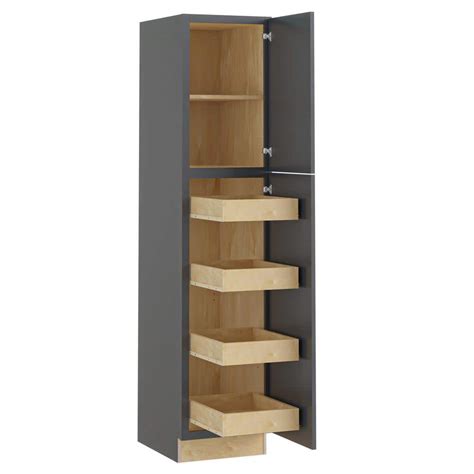 Home Decorators Collection Newport Deep Onyx Plywood Shaker Assembled