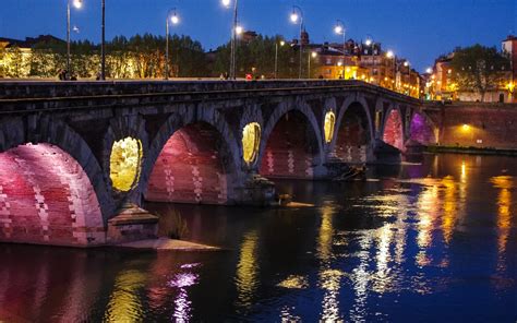 Pont Neuf Toulouse High Definition Background 1920x1200