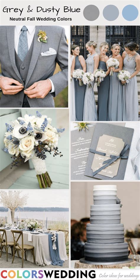 Colors Wedding Best 8 Neutral Fall Wedding Color Combos