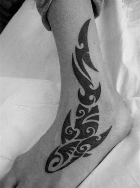 30 Tribal Fish Tattoo Designs For Men - Cool Aquatic Ink Ideas