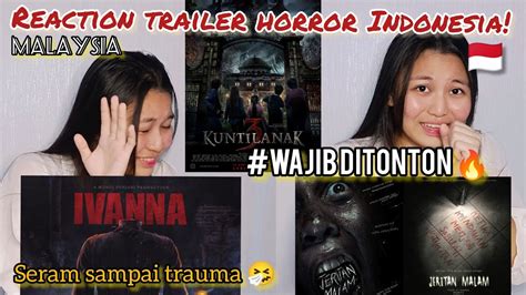 Negara Tetangga Reaction Trailer Horror Indonesia Ivanna Jeritan