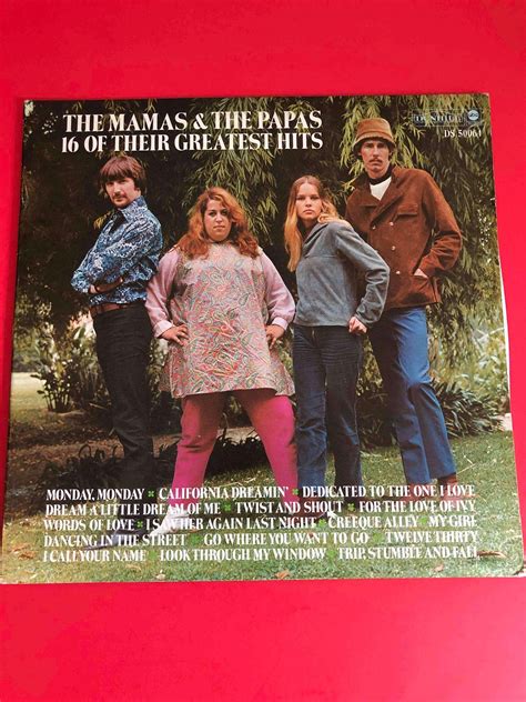 At Auction The Mamas The Papas Lp 16 Of Their Greatest Hits