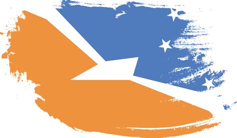 Tierra Del Fuego Province Argentina Flag With Grunge Texture 12056826 Png