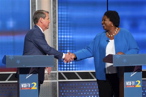 Kemp Abrams Face Off In Final Debate Before Election Georgia Public