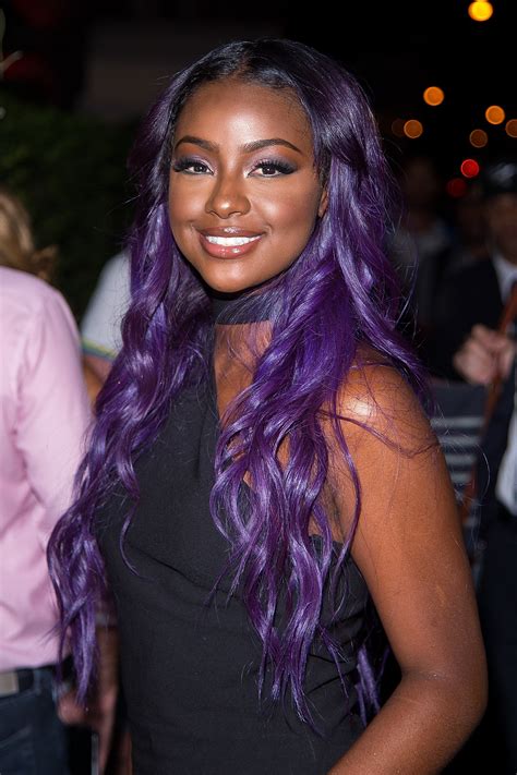 Black Women With Purple Hair