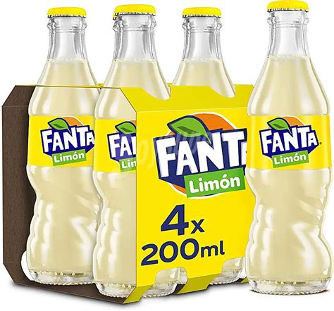 Fanta Refresco de limón Pack 4 uds x 20 cl