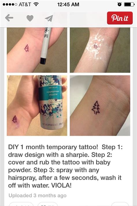 How To Do A Temporary Tattoo With Sharpie Nohemi Boles