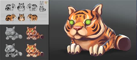 ArtStation - Tiger 3D