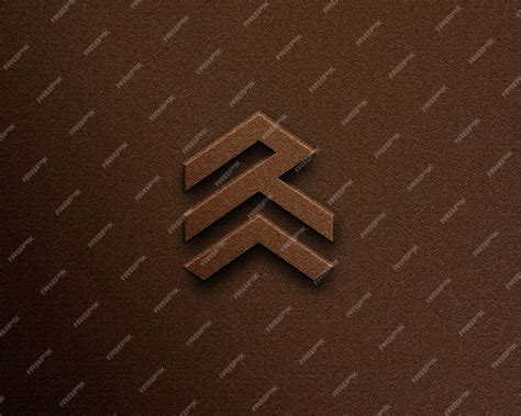 Premium PSD | 3d Wall Logo Mockup Design