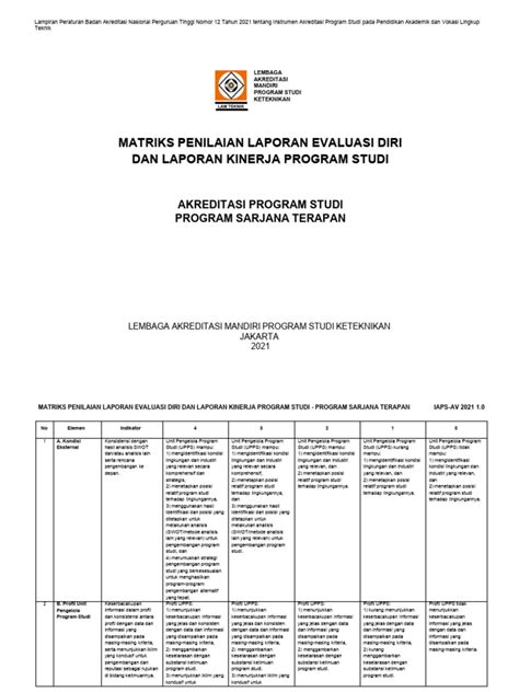 akreditasi program studi teknik