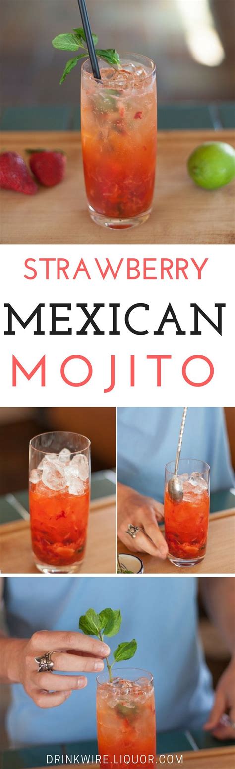 The Strawberry Mexican Mojito Is Perfect For Valentine S Day