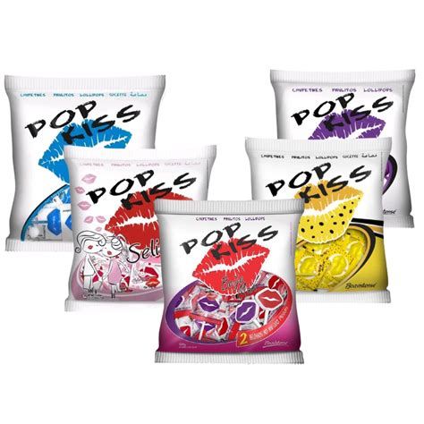 Pirulito Pop Kiss Sabores 500g 50 Unidades Shopee Brasil